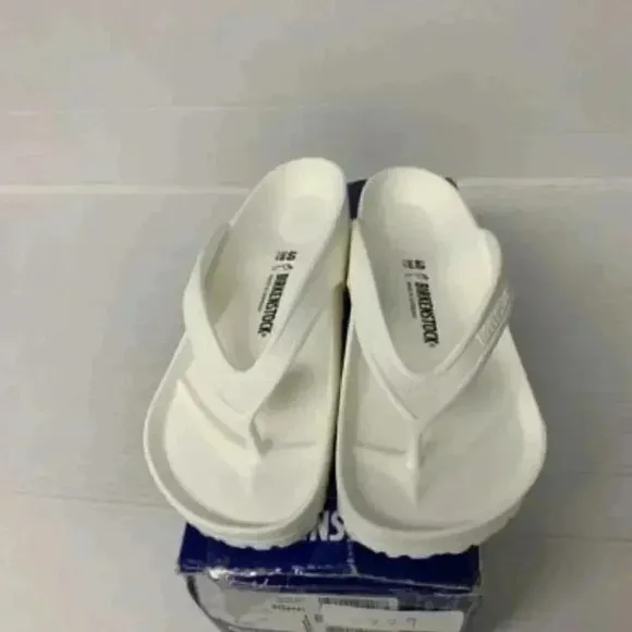 -229K Birkenstock, White, Regular Fit Sandals-EU-40 US-9 Womens