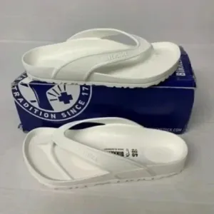 -229K Birkenstock, White, Regular Fit Sandals-EU-40 US-9 Womens