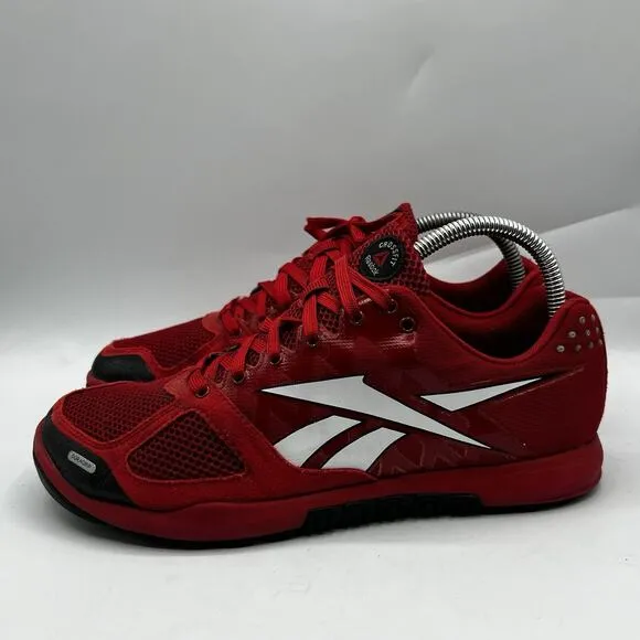 2012 Reebok Mens Crossfit Nano 2.0 Black/Red/White J94322 Running Shoes Size 8