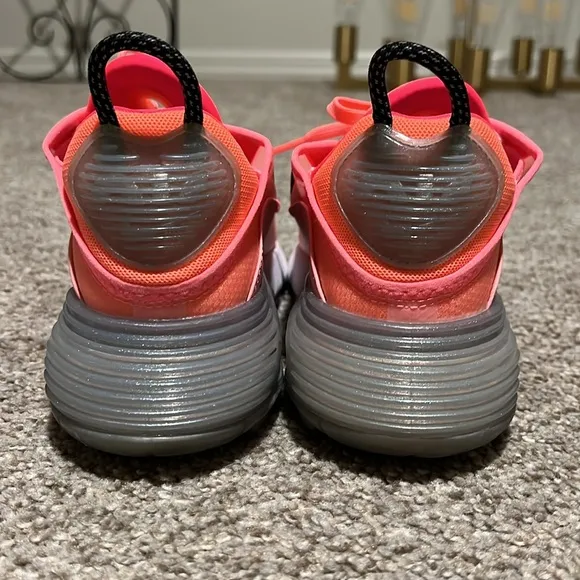 2090 Air max Womens hot pink/tangerine shoes