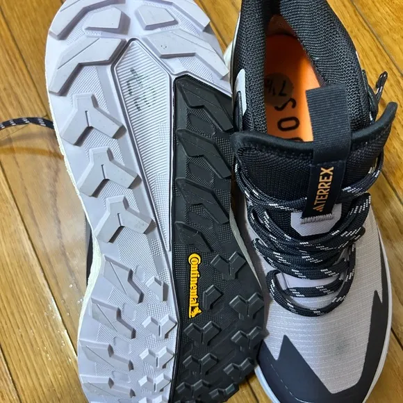 Adidas Black and White Winter Rain Boots