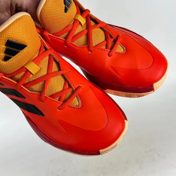 adidas Cross Em Up Select Sneakers Men's 5.5 Orange Lace Up Running Shoes IE9253