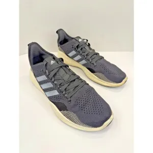 Adidas Fluidflow 2.0 Running Shoes Mens 11‎ Gray Sneakers Trainers FZ1983