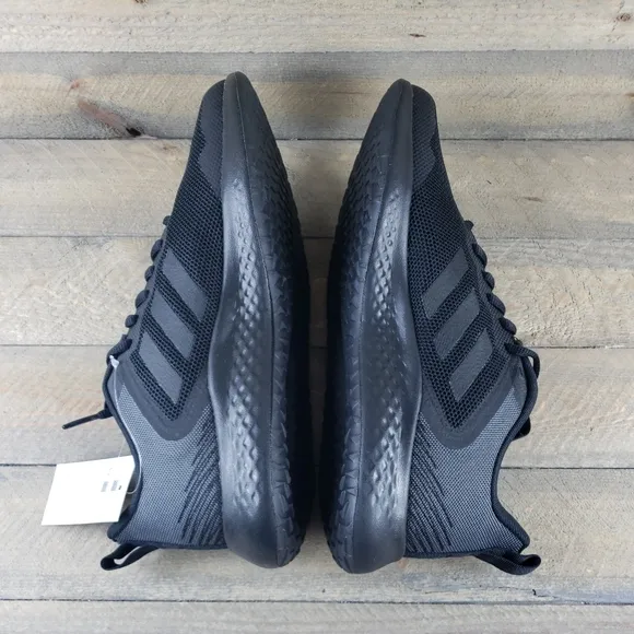 adidas Fluidstreet Men's Airy Lightweight Running Shoes Sneakers Black