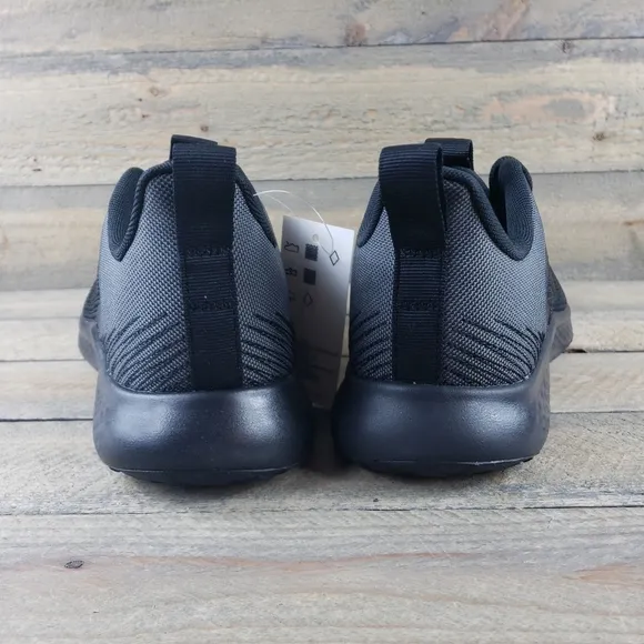 adidas Fluidstreet Men's Airy Lightweight Running Shoes Sneakers Black