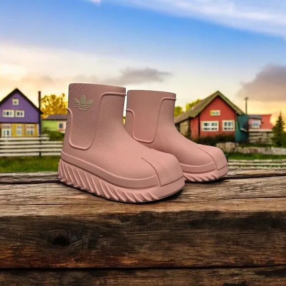 Adidas Pink‎  Women Size 8.5 AdiFOM Superstar Boot Shoes