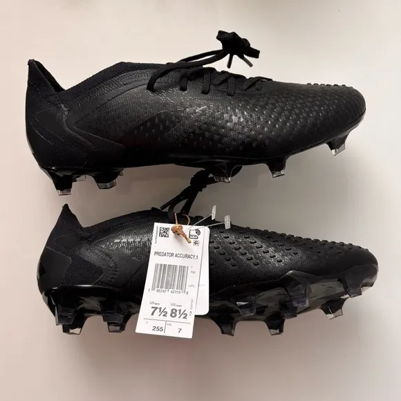 Adidas Predator Acurracy.1 Firm Ground Soccer Boots Men’s Size 7.5 Women’s 8.5