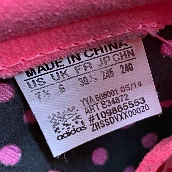 Adidas solar pink black knit pureboost reveal lace up athletic shoes