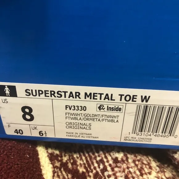 Adidas Superstar Metal Toe Casual Shoes