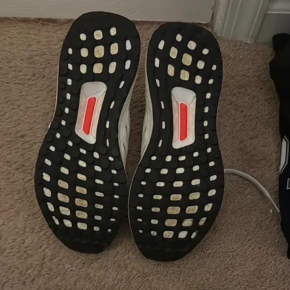 Adidas White and Black Ultra Boost