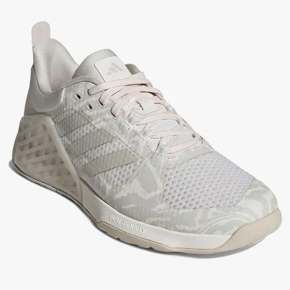 Adidas Women’s Dropset Trainer 2 Chalk White Alumina Athletic Sneakers