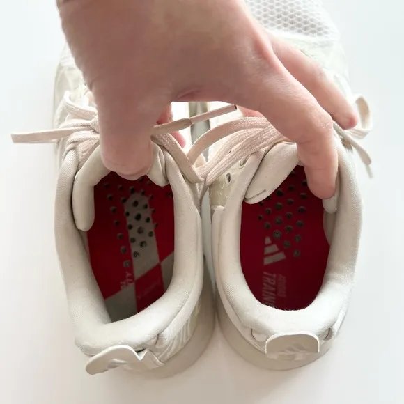 Adidas Women’s Dropset Trainer 2 Chalk White Alumina Athletic Sneakers