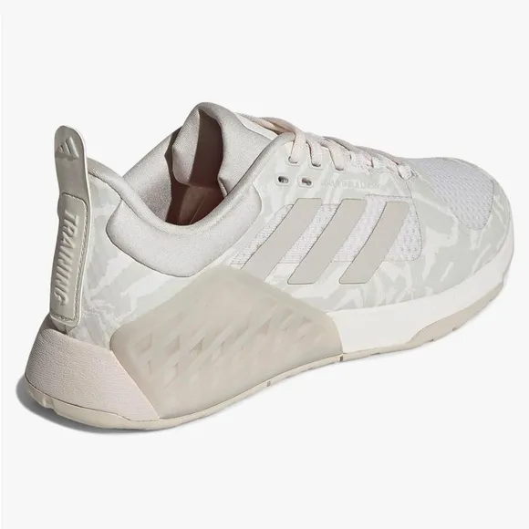 Adidas Women’s Dropset Trainer 2 Chalk White Alumina Athletic Sneakers