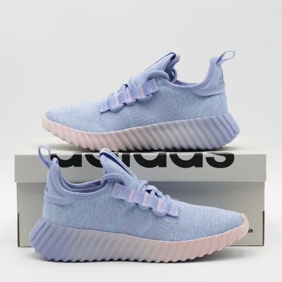 Adidas Women's Everyday Comfortable Cushioned Kaptir Flow Shoes Blue/Pink Size 8