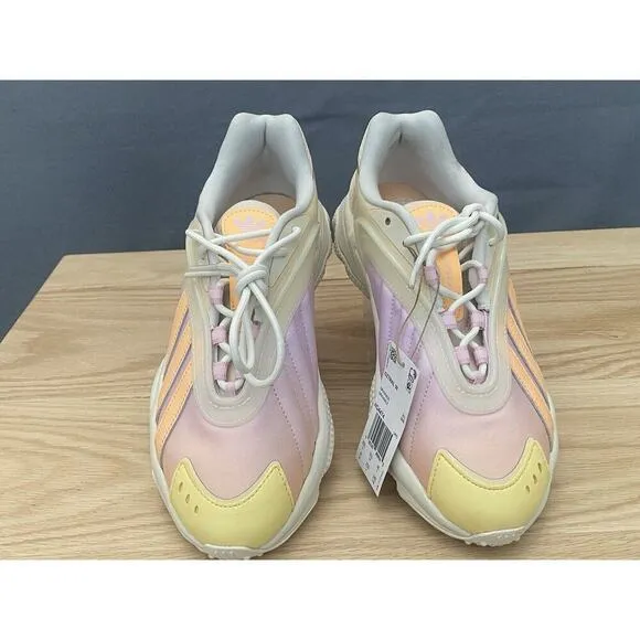 adidas Women’s Oztral Shoes Size 8 Off White Acid Orange Pink