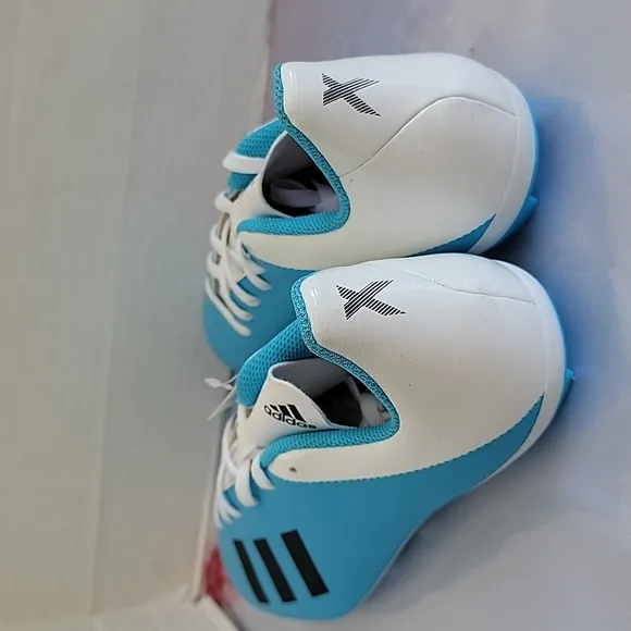 Adidas X 19.4 flexible Ground boots size 6 Colour: Bright Cyan / Core Black /