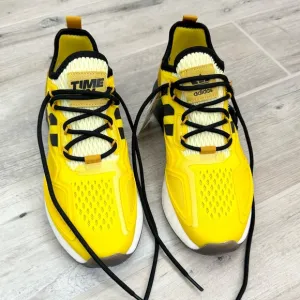 Adidas Yellow Ninja ZX 2K Boost JR Boys Shoes