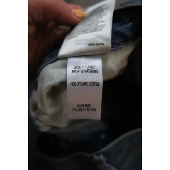 AGOLDE Ren High-Rise Wide Leg Jeans