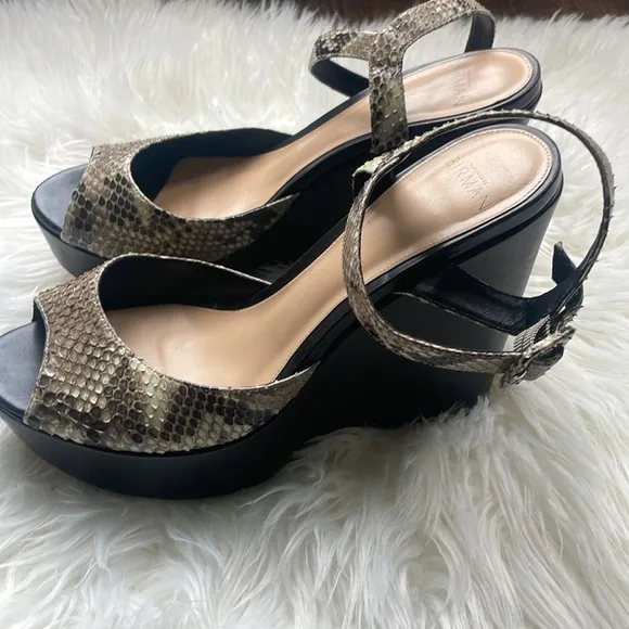 ALEXANDRE BIRMAN. Animal Print Sandals.Size 40. Used in excellent condition