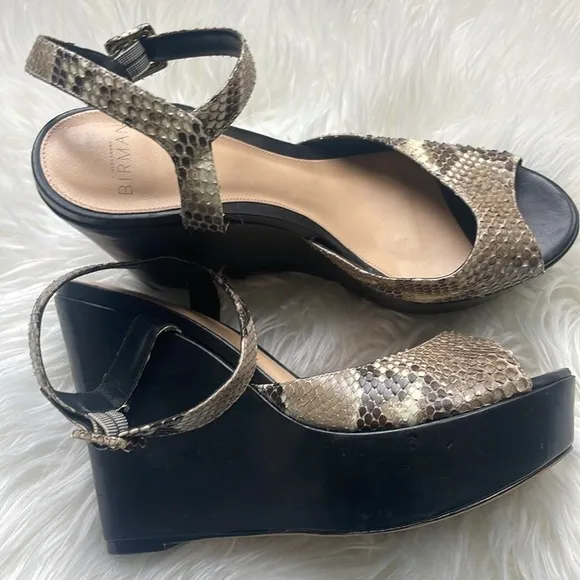 ALEXANDRE BIRMAN. Animal Print Sandals.Size 40. Used in excellent condition
