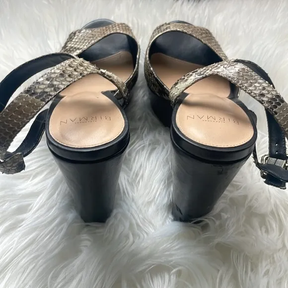 ALEXANDRE BIRMAN. Animal Print Sandals.Size 40. Used in excellent condition