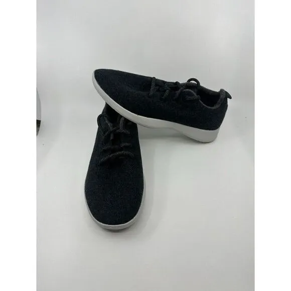 Allbirds Dark Grey Charcoal Wool Runners Sneakers Mens size 9