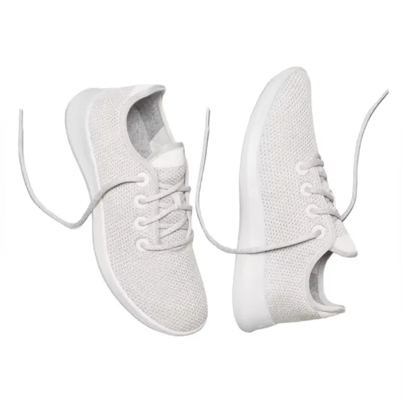 ALLBIRDS Tree Runners Sneakers Kaikoura White Size 7