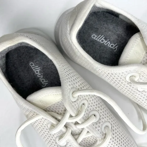 ALLBIRDS Tree Runners Sneakers Kaikoura White Size 7