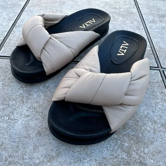 ALTA OLIVIA NUDE SANDALS