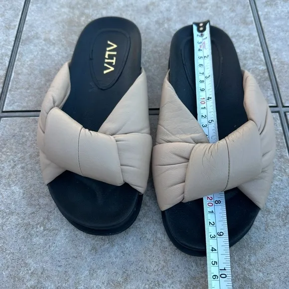 ALTA OLIVIA NUDE SANDALS