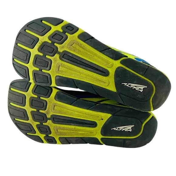 Altra Torin Zero Drop Black Blue Green A1235-1-110 Running Shoes Mens 11