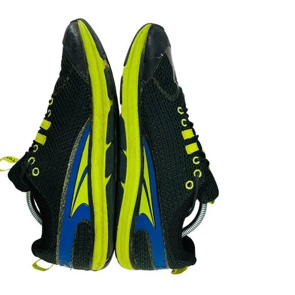 Altra Torin Zero Drop Black Blue Green A1235-1-110 Running Shoes Mens 11