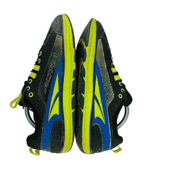 Altra Torin Zero Drop Black Blue Green A1235-1-110 Running Shoes Mens 11
