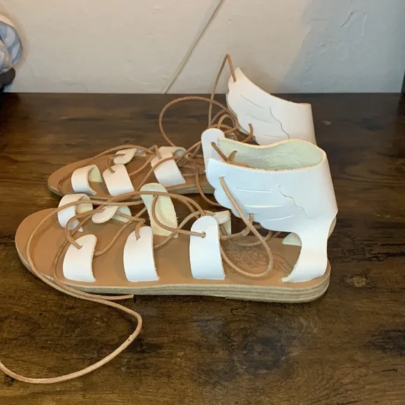 Ancient Greek Sandals FTEROTI size 6 US/36 EU women