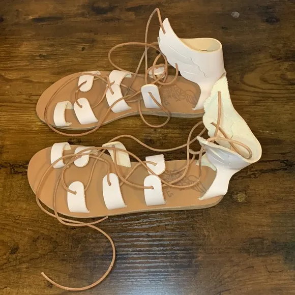 Ancient Greek Sandals FTEROTI size 6 US/36 EU women