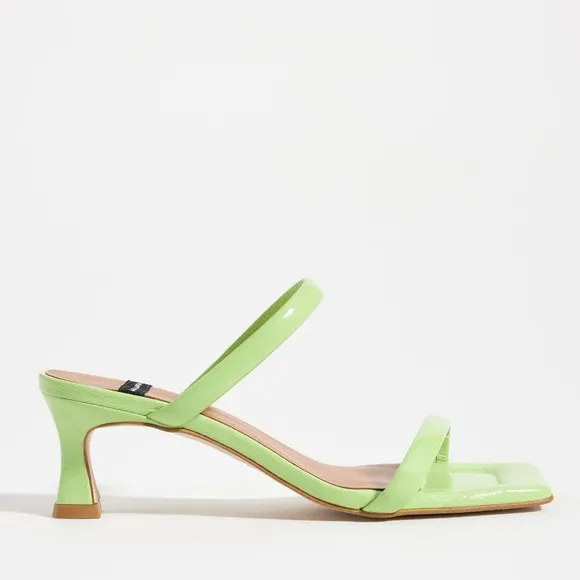 Angel Alarcon Square Toe Mules
