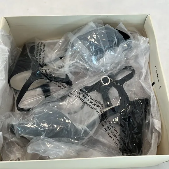 Anne Klein Vita Black Sandals