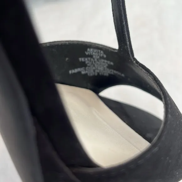 Anne Klein Vita Black Sandals