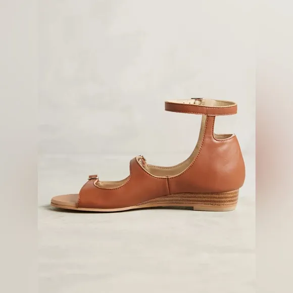 Anthropologie Farylrobin Idella Ankle Strap Sandals Size 5