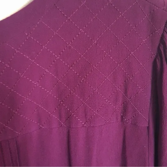 Anthropologie Maeve Galina Drop Waist Tunic Dress Large