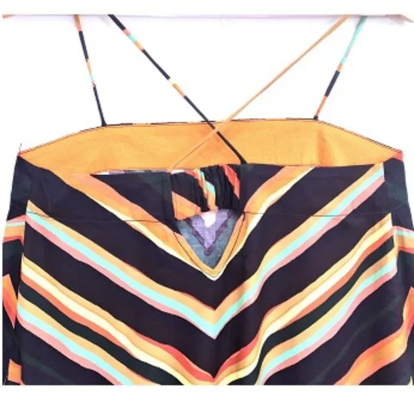 Anthropologie Runi Chevron Dress