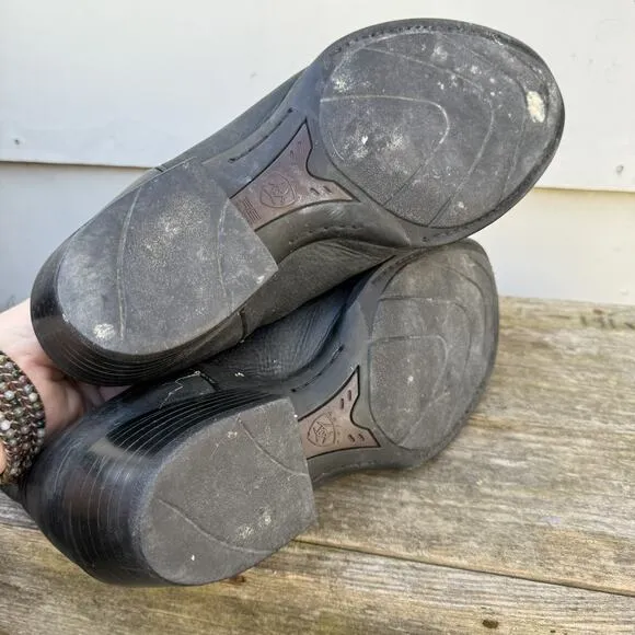 Ariat Heritage R Toe Black Cowboy Boots Style #34770 Size 10EE