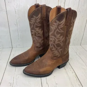 Ariat Heritage R Toe Western Boots *Wide‎