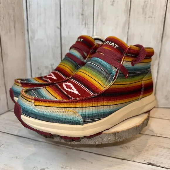 Ariat Spitfire Old Muted Serape Boot Womens Size 7.5 B
