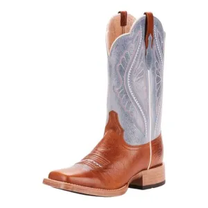 Ariat Women’s Brown/Gingersnap PrimeTime Square Toe Western Cowboy Boots | NEW!