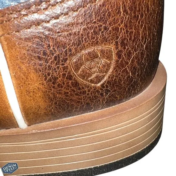 Ariat Women’s Brown/Gingersnap PrimeTime Square Toe Western Cowboy Boots | NEW!