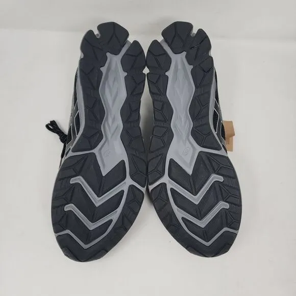 Asics Running Shoes Mens 11.5 Black Flyte Foam Gel Knit Gym Active Logo Sneakers