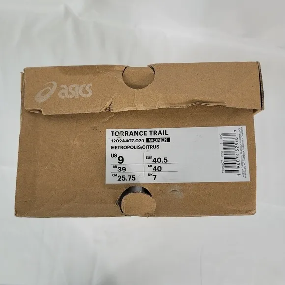 Asics Women's Torrance Trail Fitness Running Shoes Sneakers Sz 9 Blue/Pink NIB