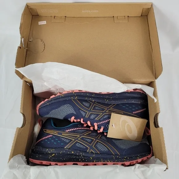 Asics Women's Torrance Trail Fitness Running Shoes Sneakers Sz 9 Blue/Pink NIB
