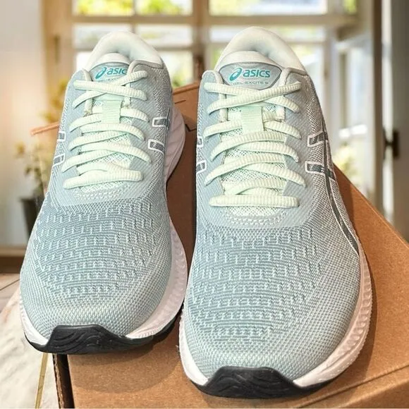 ASICS GEL-Excite 9 Women's Running Shoes Soothing Sea White Size 7.5 EU 39